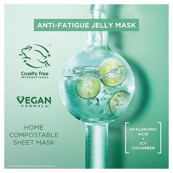 Garnier Anti?Fatigue Hyaluronic Acid & Cucumber Jelly Face Mask