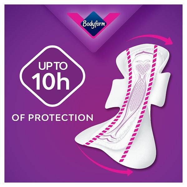 Bodyform Ultra Night Sanitary Towels Wings 8 pack