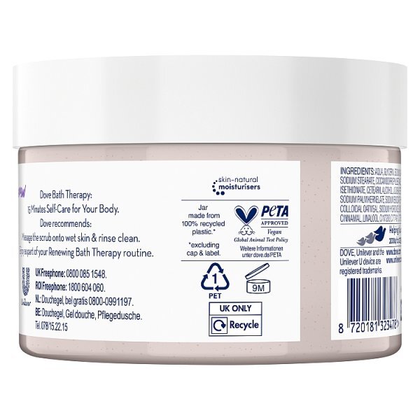 Dove Bath Therapy Renew Body Scrub 295 ml