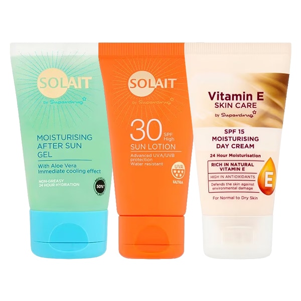 Solait SPF Face & Body Travel Mini bundle