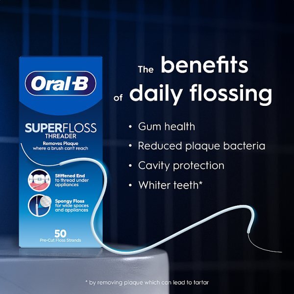 Oral -B Super Flosser Threader 50m