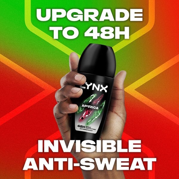 Lynx Africa Anti-Perspirant Roll On 50 ml