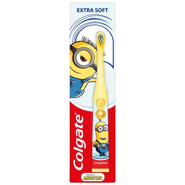 Colgate Minions Kids Extra Soft Battery Toothbrush 3+ Years