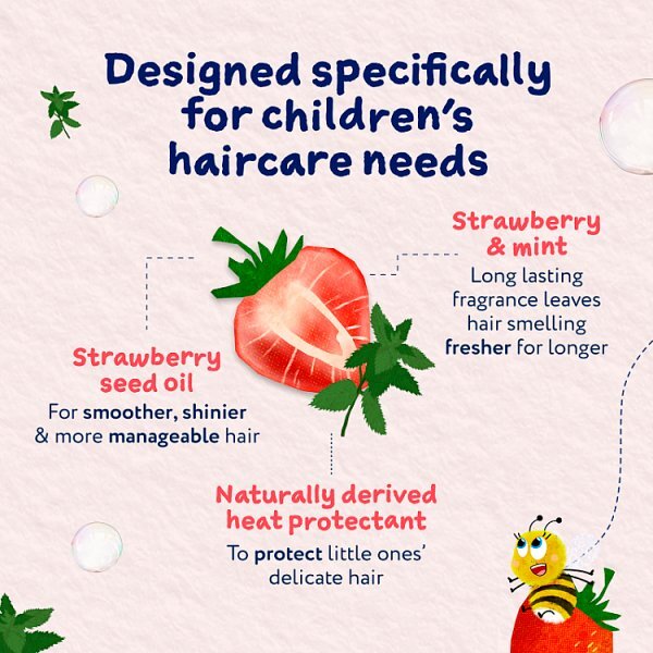 Childs Farm 3 In 1 Hair Detangler Strawberry & Mint 100Ml