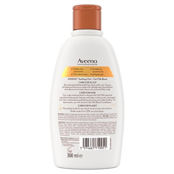 Aveeno Oat Milk Blend Shampoo 300ml