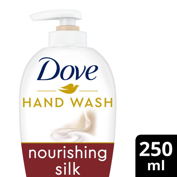 Dove Fine Silk Caring Hand Wash Liquid 250ml