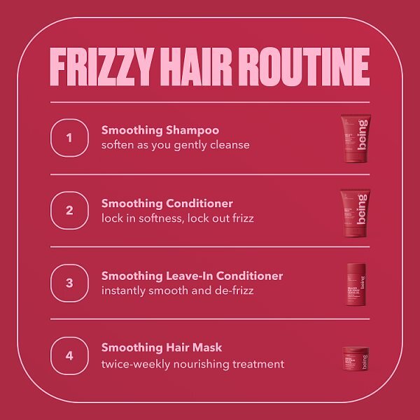 being GOODBYE FRIZZ Smoothing Shampoo 354mL