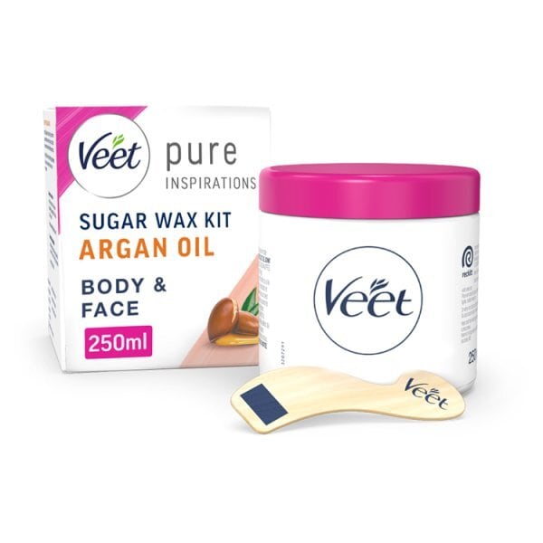 Veet Pure Inspiration Hot Sugar Wax Argan Oil 250ml