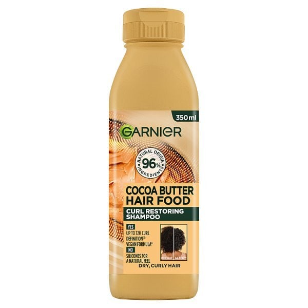 Garnier Ultimate Blends Hair Food Cocoa Butter Shampoo