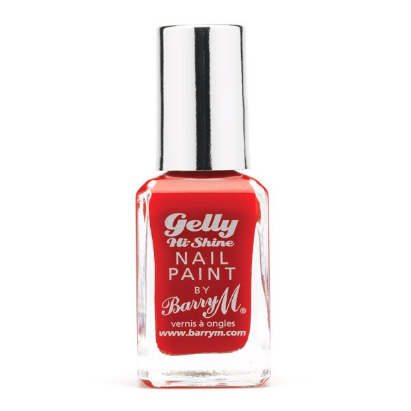 Barry M Gelly Nail Paint Red