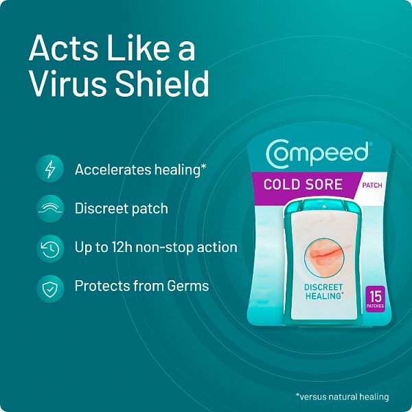 Compeed Cold Sore Patch 15 Pack