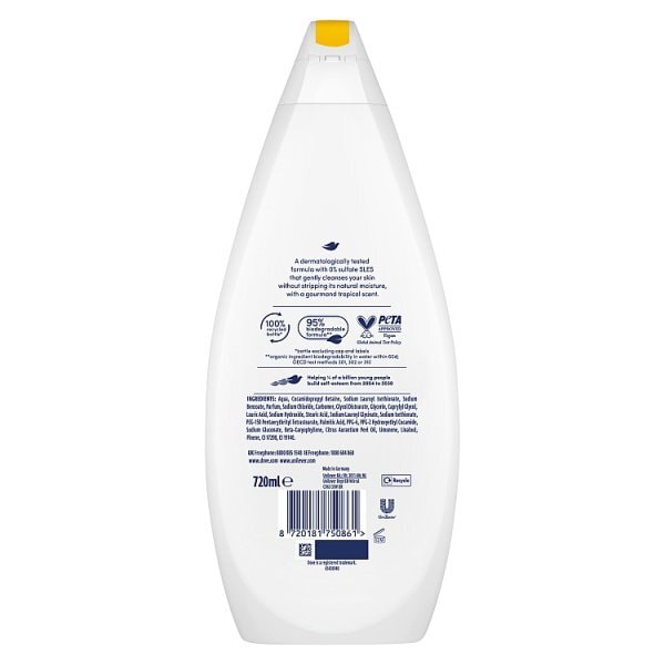 Dove Creamy Indulge Body Wash 720ml