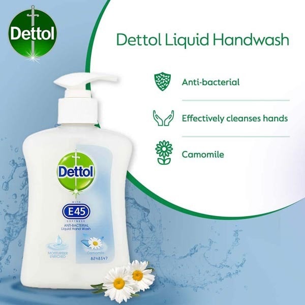 Dettol Antibacterial Liquid Handwash Moisture Camomile 250ml