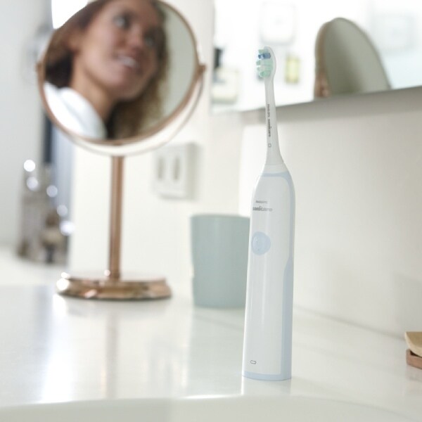 Philips Sonicare CleanCare+ Electric Toothbrush, Light Blue