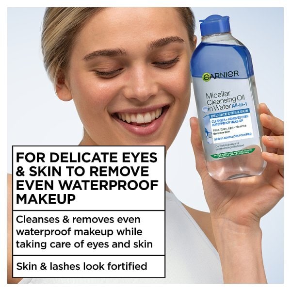 Garnier Micellar Bi-Phase Cleansing Water Delicate Skin & Eyes 400ml
