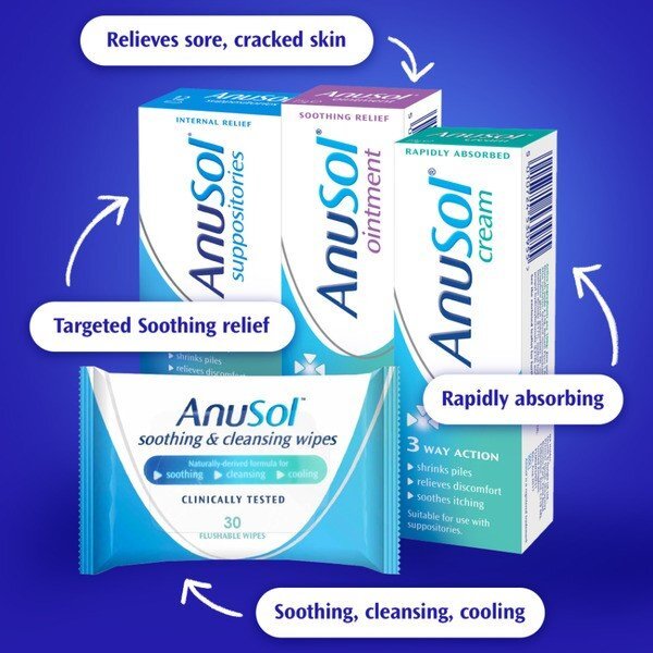 Anusol Suppositories 12 Pack
