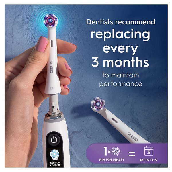 Oral-B iO Radiant White Toothbrush Heads 2 Pack