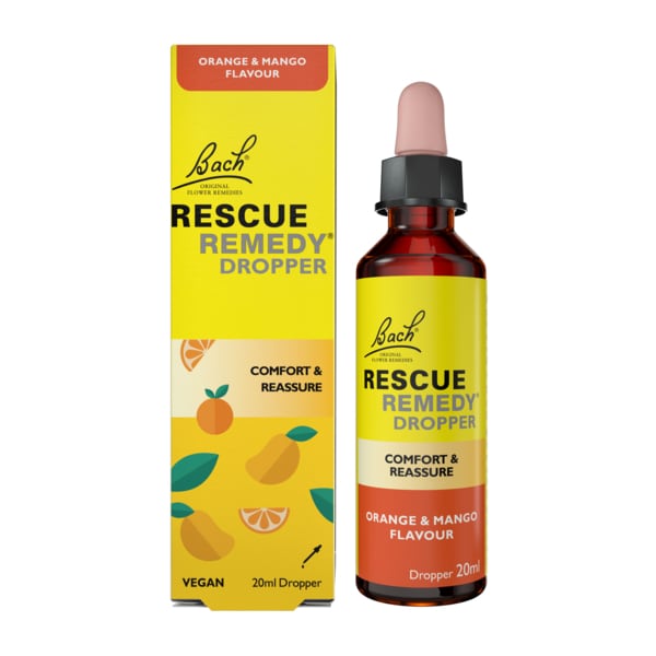 Rescue Remedy Orange & Mango Dropper 20Ml