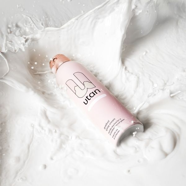 utan Gradual Spray Cream (organic vanilla & tonka) 190ml