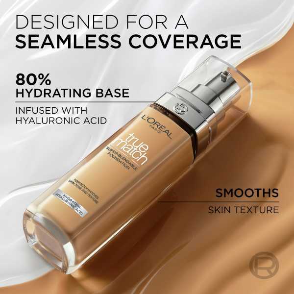 L'Oréal Paris True Match Liquid Foundation 1.5N Linen 30ml