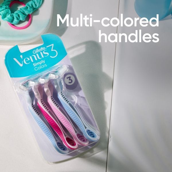 Venus Simply Disposable Razors x4