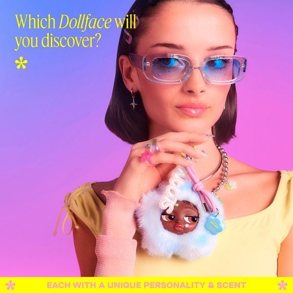 DAISE Mystery Dollface Charm & Mini Solid Fragrance, 1 Set