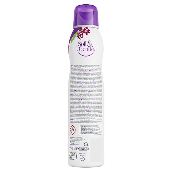 Soft & Gentle Aerosol Berry Bliss 250Ml