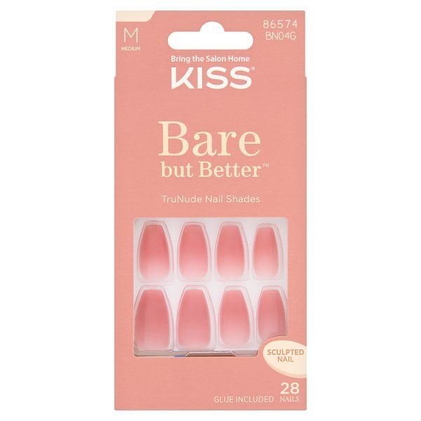 Kiss Bare But Better Nails - Nude Nude