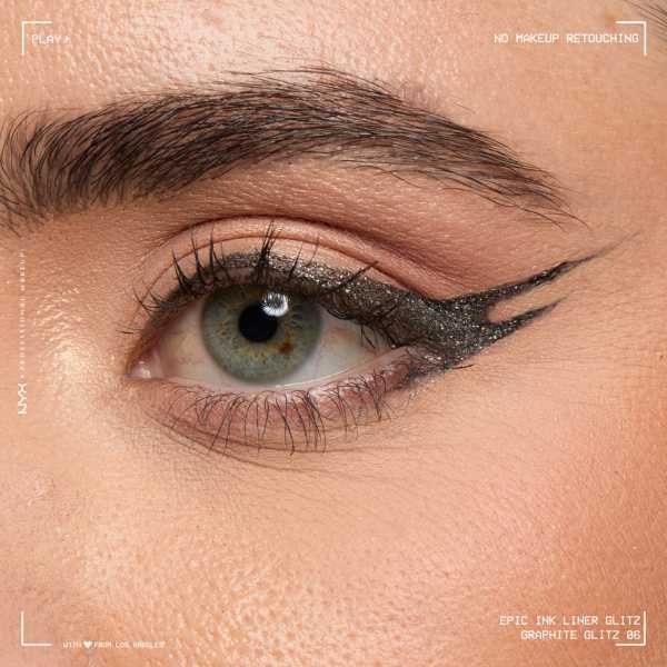 NYX Professional Makeup Epic Ink Glitz Liner Graphite Glitz