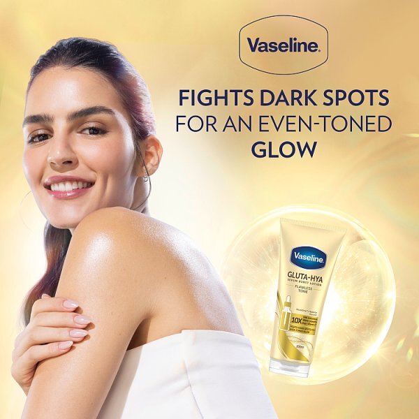 Vaseline Gluta-Hya Flawless Tone Serum Burst Lotion 200 ml