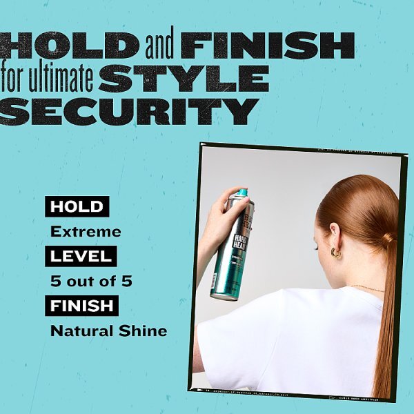 TIGI Hard Head Hairspray 385ml