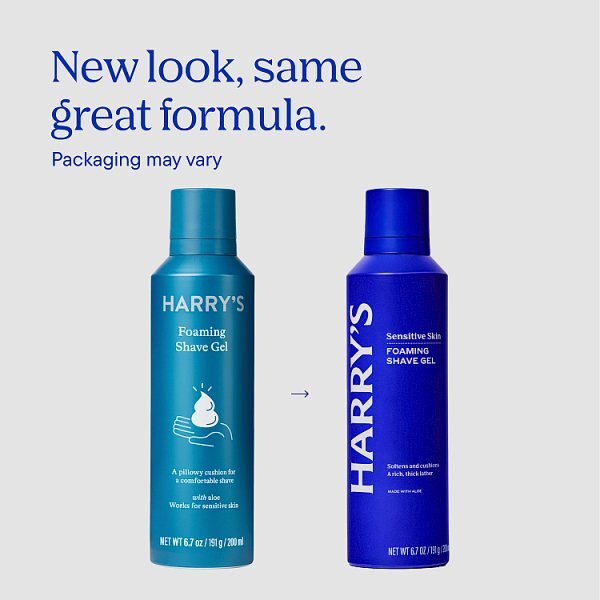 Harry's Foaming Shave Gel 200ml