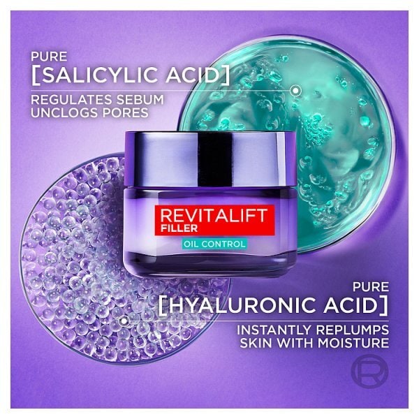 L'Oréal Paris Revitalift Filler 8H Oil Control Gel Cream