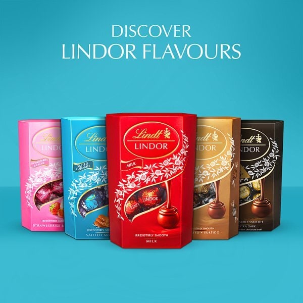 Lindt Lindor Salted Caramel Milk Chocolate Truffles 200g