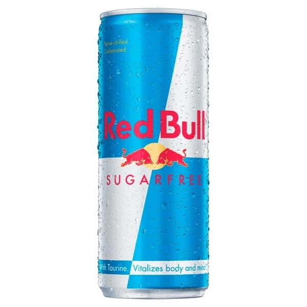 RED BULL SUGAR FREE 250ML CAN