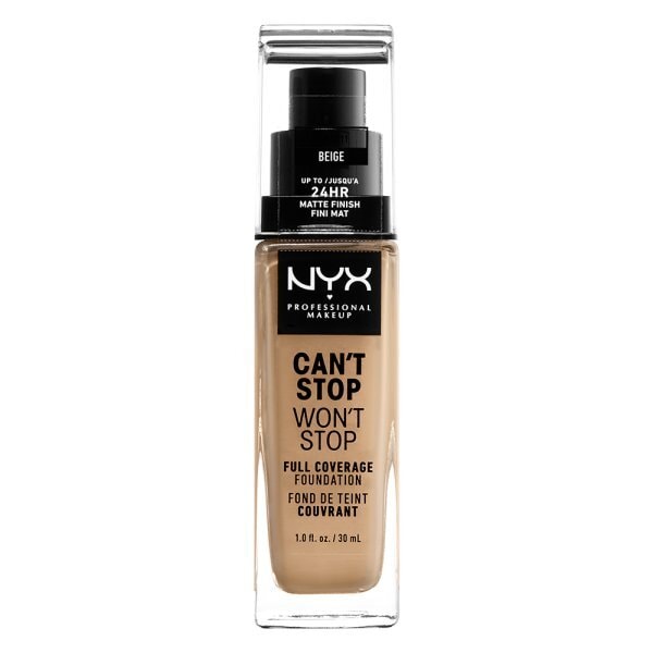 NYX Professional Makeup Cant Stop Foundation Beige