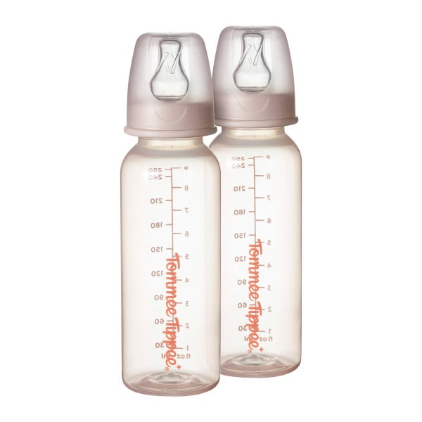Tommee Tippee Classic Start Baby Bottles, Pack of 2, 250ml