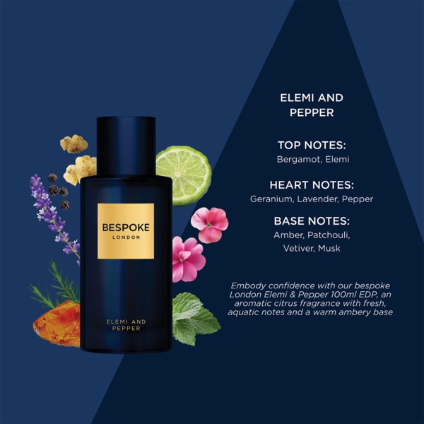 Bespoke Elemi and Pepper EDP 100ml