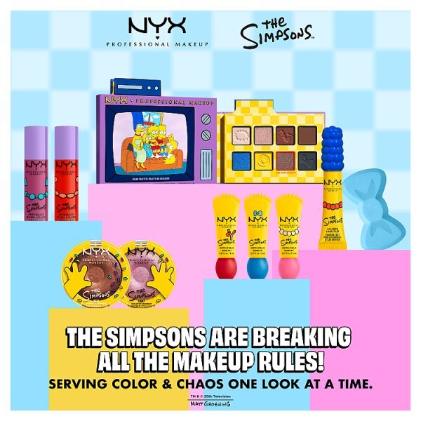 NYX Professional Makeup X The Simpsons Maggie's Bow Beauty Blender