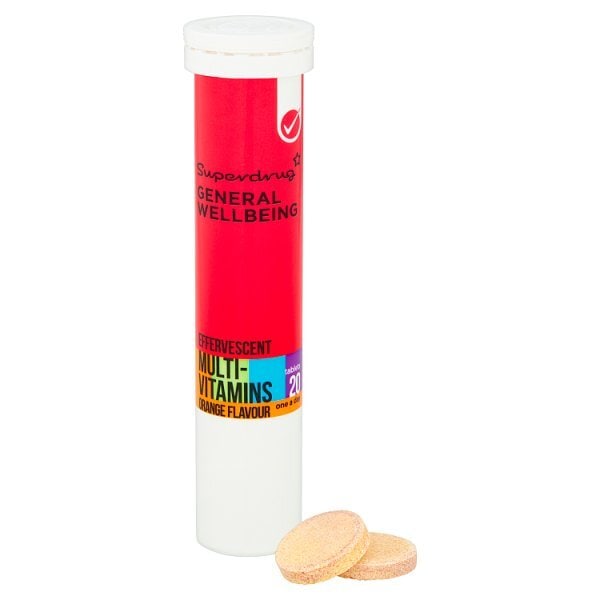 Superdrug Multivitamin Effervescent Tablets x 20