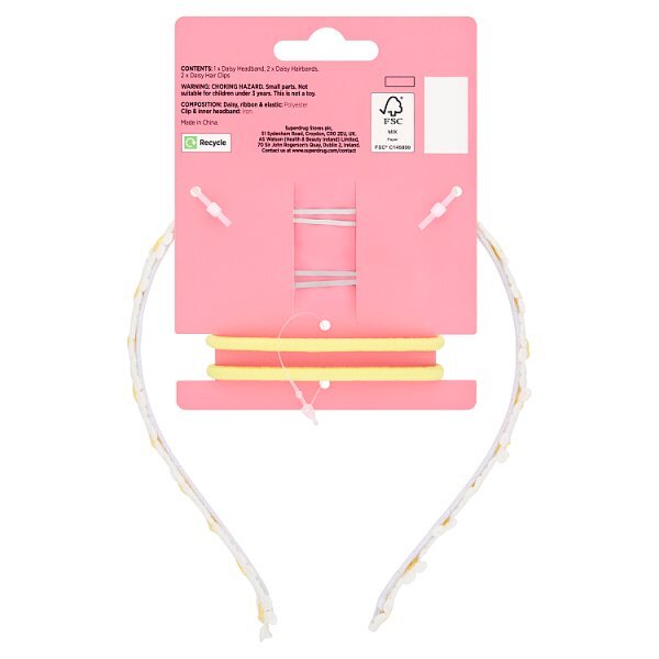 Superdrug Fantasy Daisy Headband Set