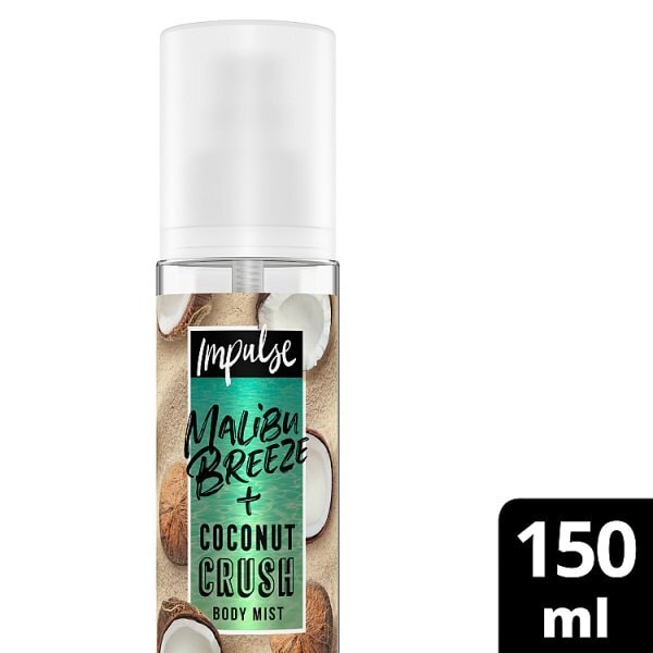 DNR Impulse Body Mist Malibu Breeze & Coconut Crush 150ml