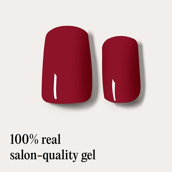 Mylee Gel Nail Wraps As Red As It Gets