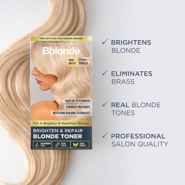 Jr Bblonde Brighten & Repair Toner Vanilla