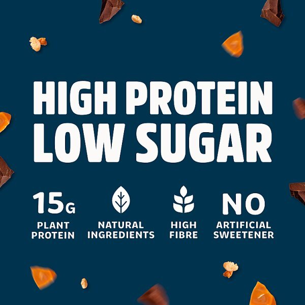 Trek High Protein Low Sugar Choc Caramel Protein Bar 55G