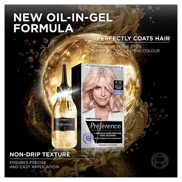 Preference Cool Blondes 9.12 Siberia Hair Dye