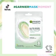 Garnier Nutri Bomb Almond and Hyaluronic Acid Tissue Mask