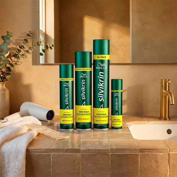 Wella Silvikrin Firm Hold Hairspray, 400 ml