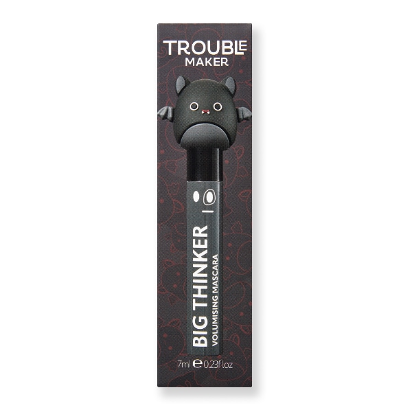 Trouble Maker x Squishmallows Emily the Bat Big Thinker Volumising Mascara Black