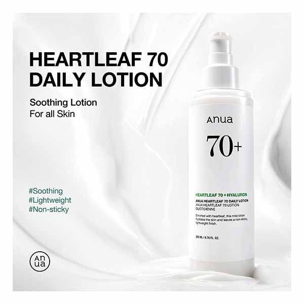 Anua Heartleaf 70 Daily Lotion 200Ml